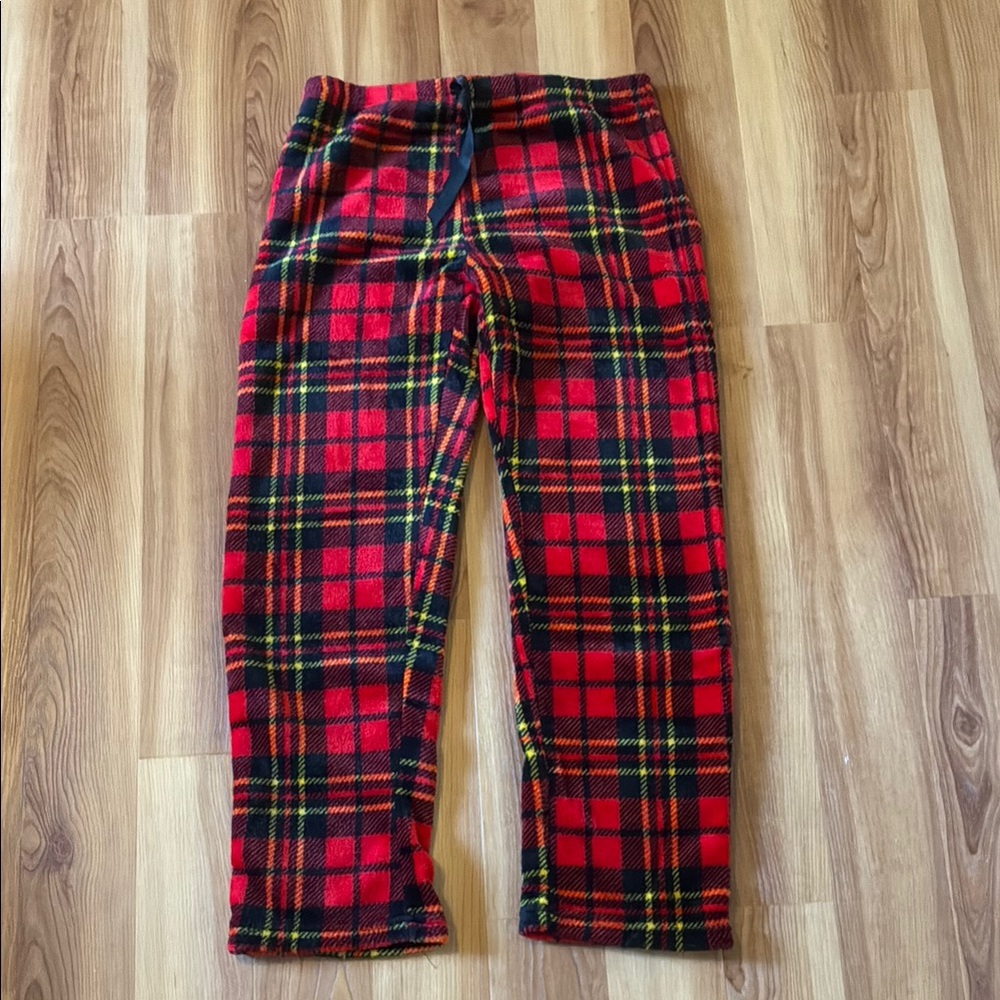 Red Plaid Lounge Pants